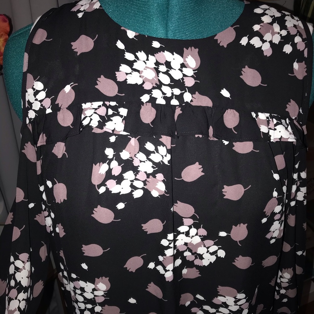 Loft floral blouse